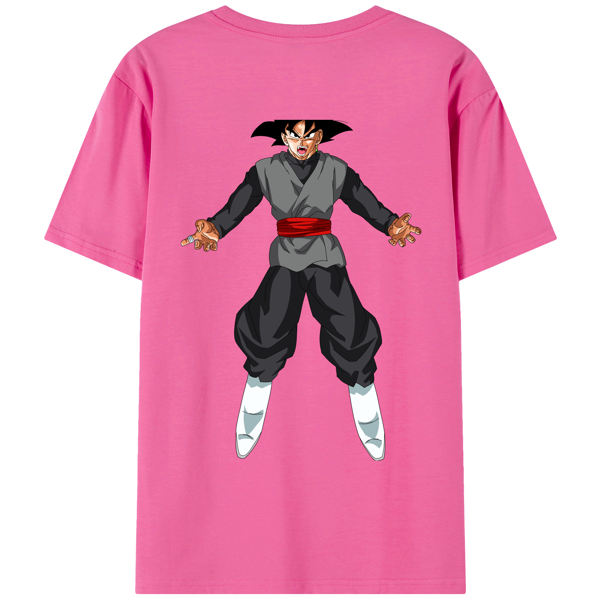 （画像用） ドラゴンボール ベジータ四世（Bejīta Yonsei）DRAGON BALL Vegeta IV レディース半袖Tシャツ(バックプリント)